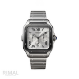 Cartier Santos de Cartier Chronograph Stainless Steel Watch