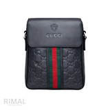Gucci Bag GG Supreme Crocodile Black
