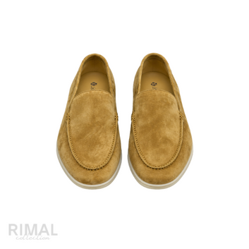 Loro Piana Loafers – Tan Suede - View 1