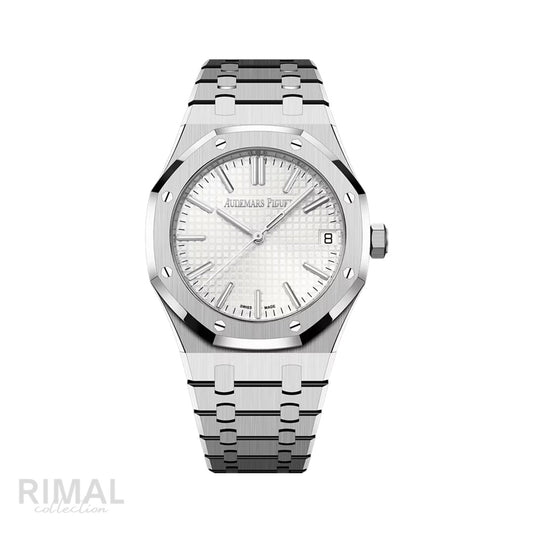 Audemars Piguet | Royal Oak White Dial - Free & Fast UAE Shipping