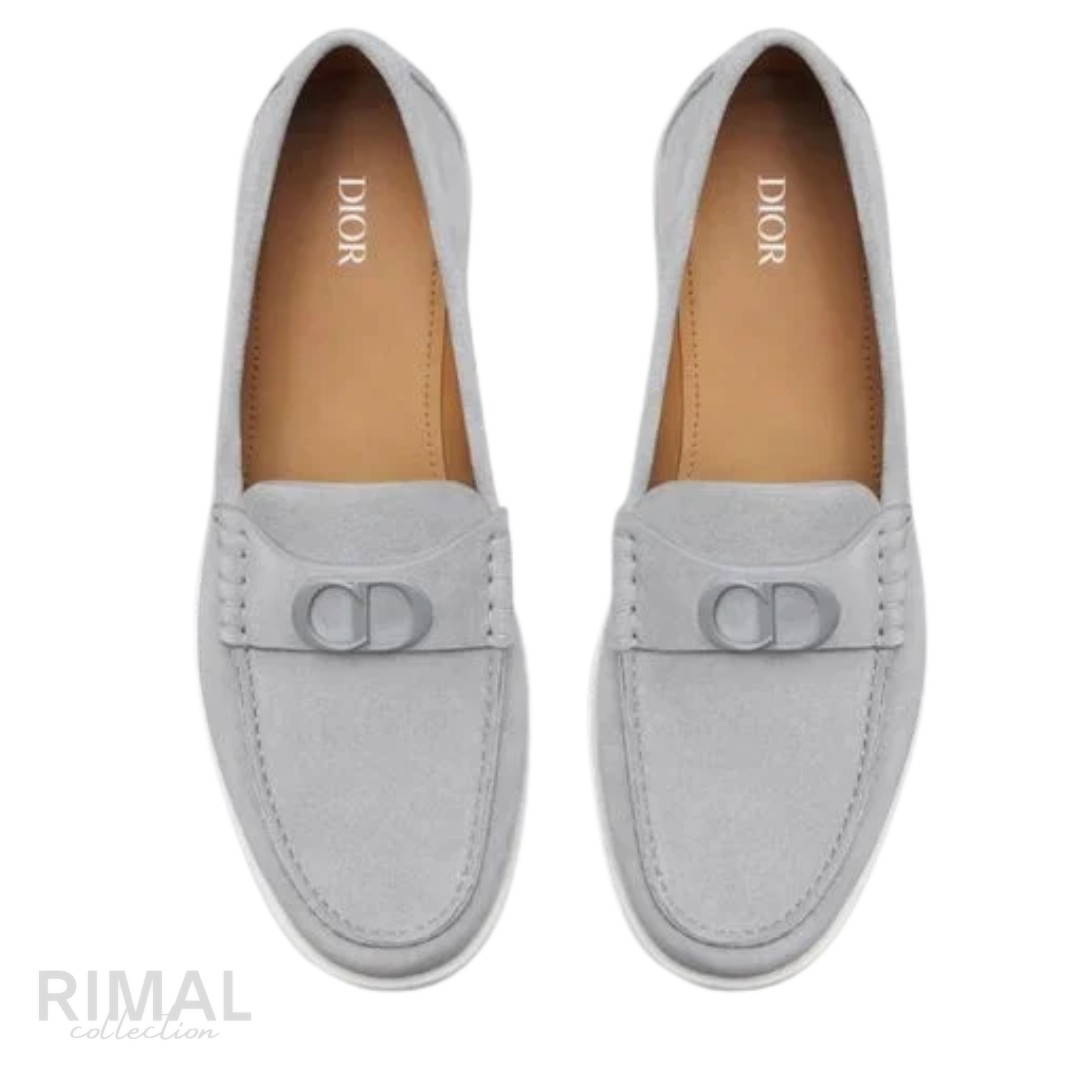 Dior Granville Suede Loafer – Grey – View 2