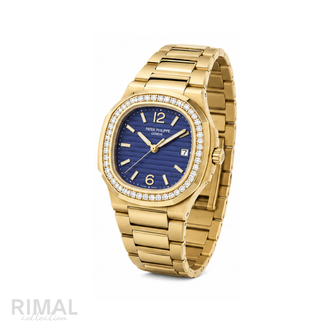 Patek Philippe Nautilus – Gold-Tone & Blue - View 2