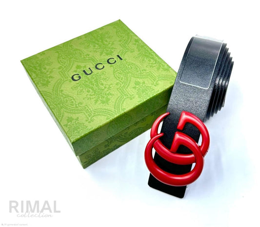 Gucci | Interlocking G Belt – Black / Matte Black – Product Image 1