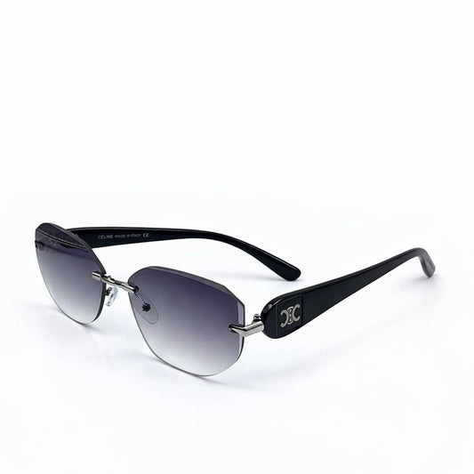 Gucci — Retro Round Metal Frame Sunglasses — Style 01