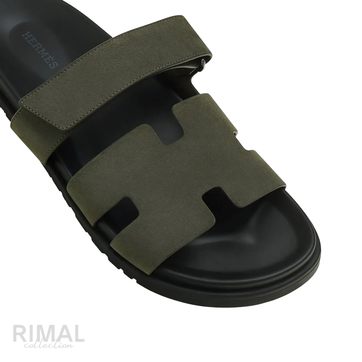 Hermès Chypre Sandals – Vert Foret - View 2