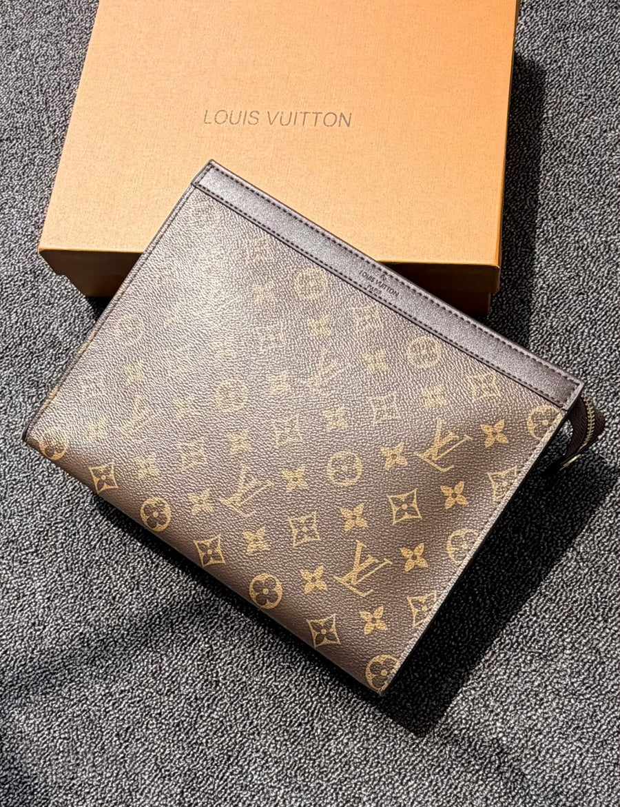 Louis Vuitton | Monogram Shadow Pouch – White / Off White