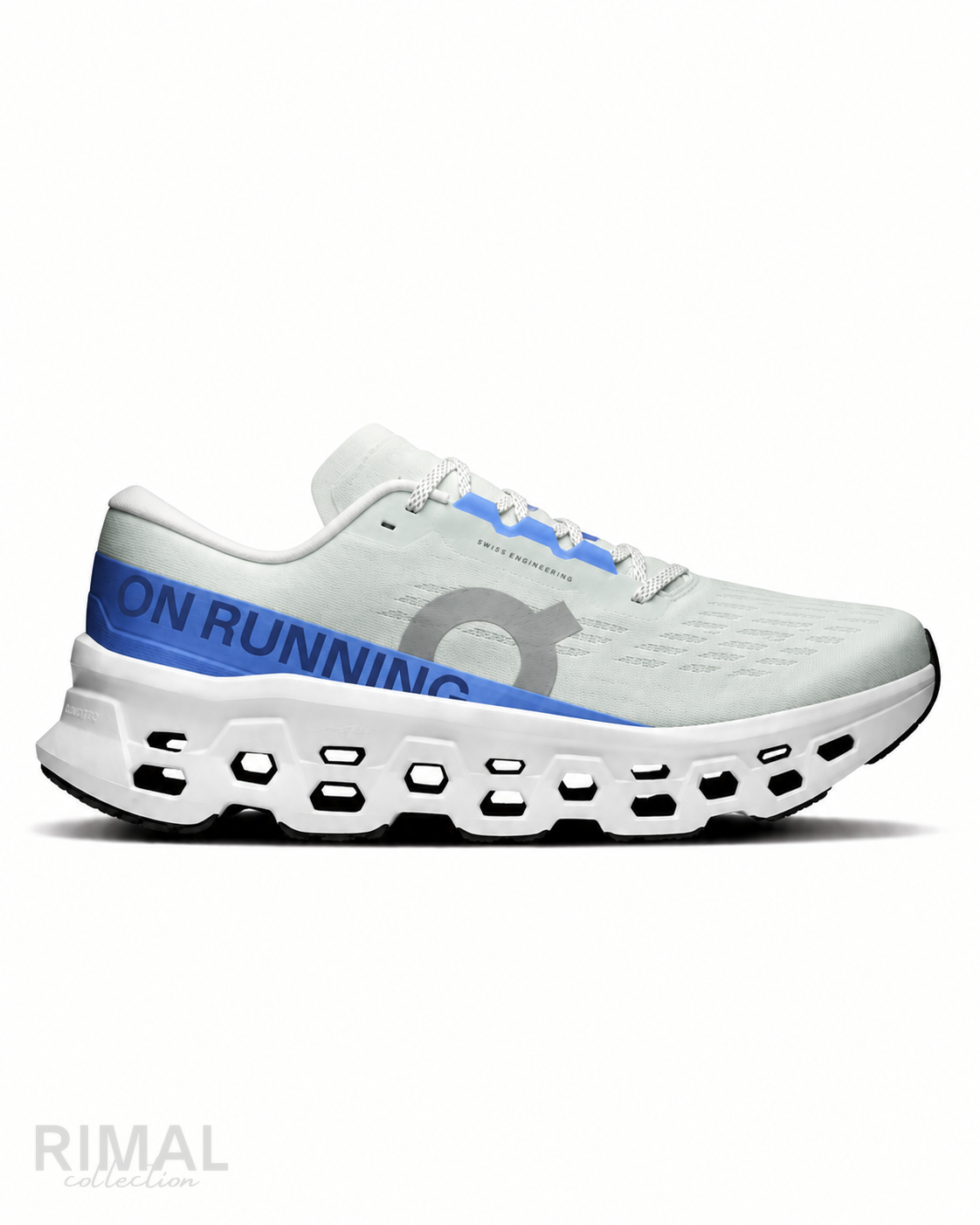 On Cloudmonster 3 White Blue