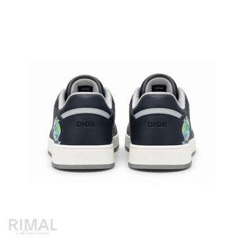 Dior B27 Sneakers – Navy Blue Smooth - View 2