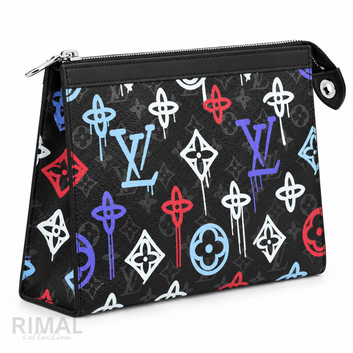 Louis Vuitton – Pochette Voyage Clutch Multicolour Graffati Monogram