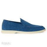 Loro Piana Summer Walk Loafers – Blue