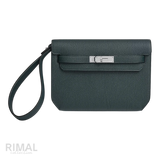 Hermès Depeche 25 Pouch – Bleu Océan