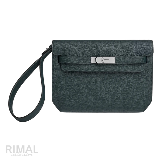 Hermès Depeche 25 Pouch – Bleu Océan - View 1