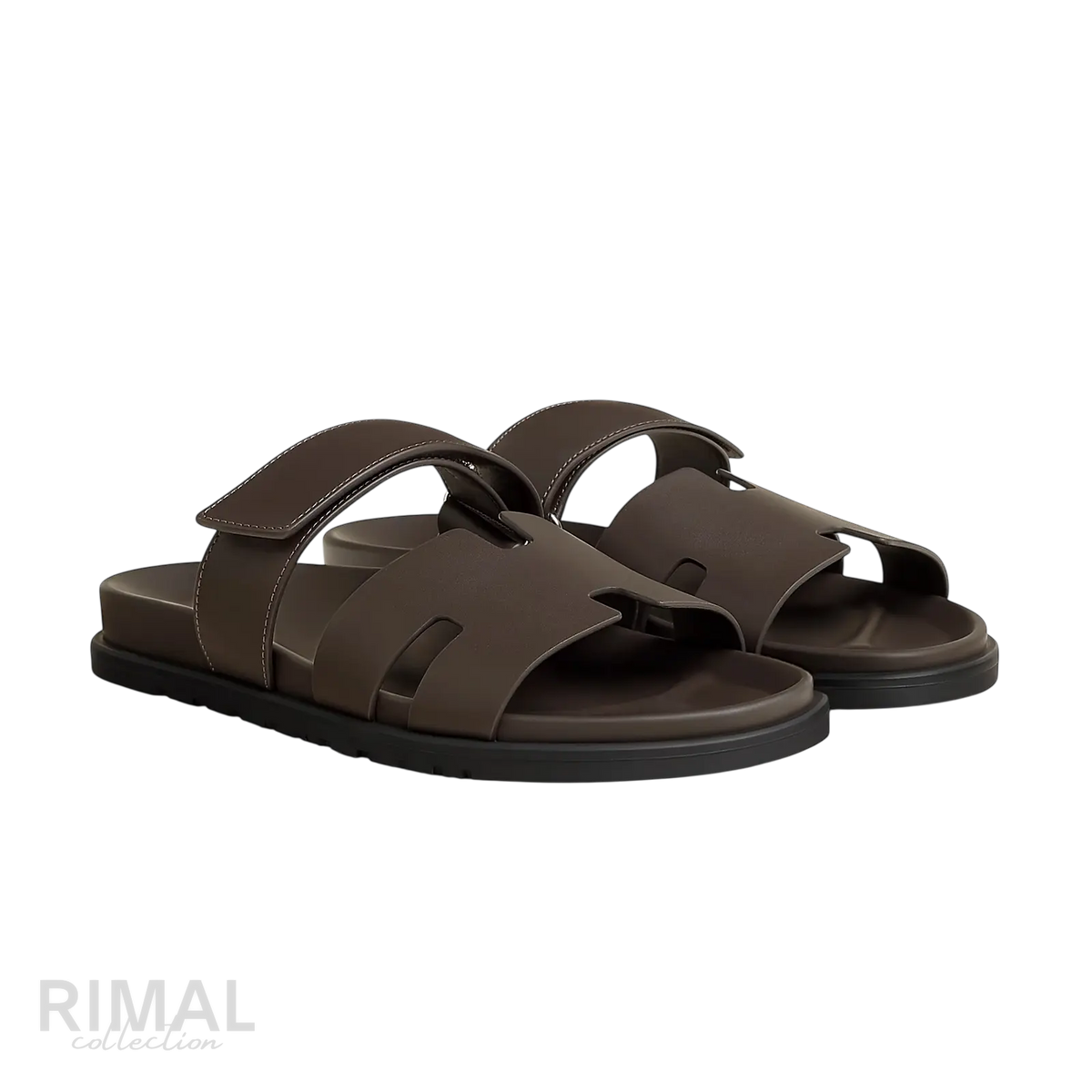 Hermès Chypre Sandals – Ecorce - View 1