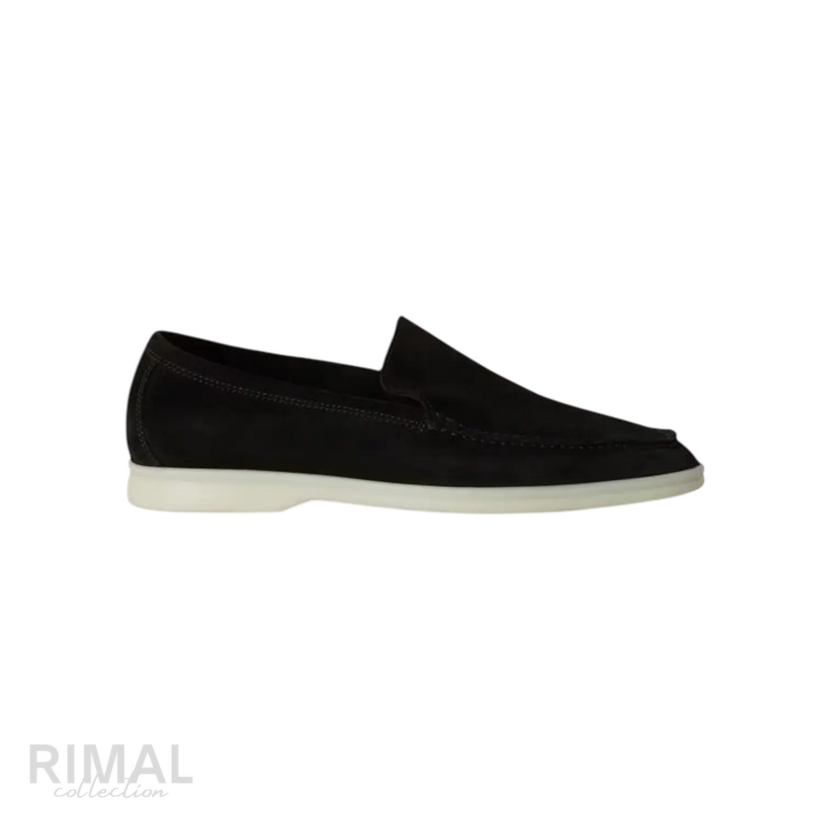 Loro Piana Summer Walk Loafers – Black - View 2