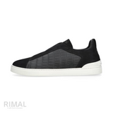 Zegna Sneakers | Triple Stitch  Black