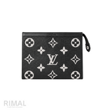 Louis Vuitton Pochette Voyage Pouch – Black