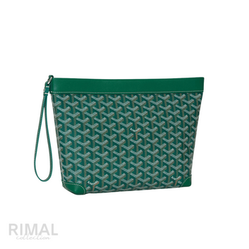 Goyard Bag | Conti Pouch Green