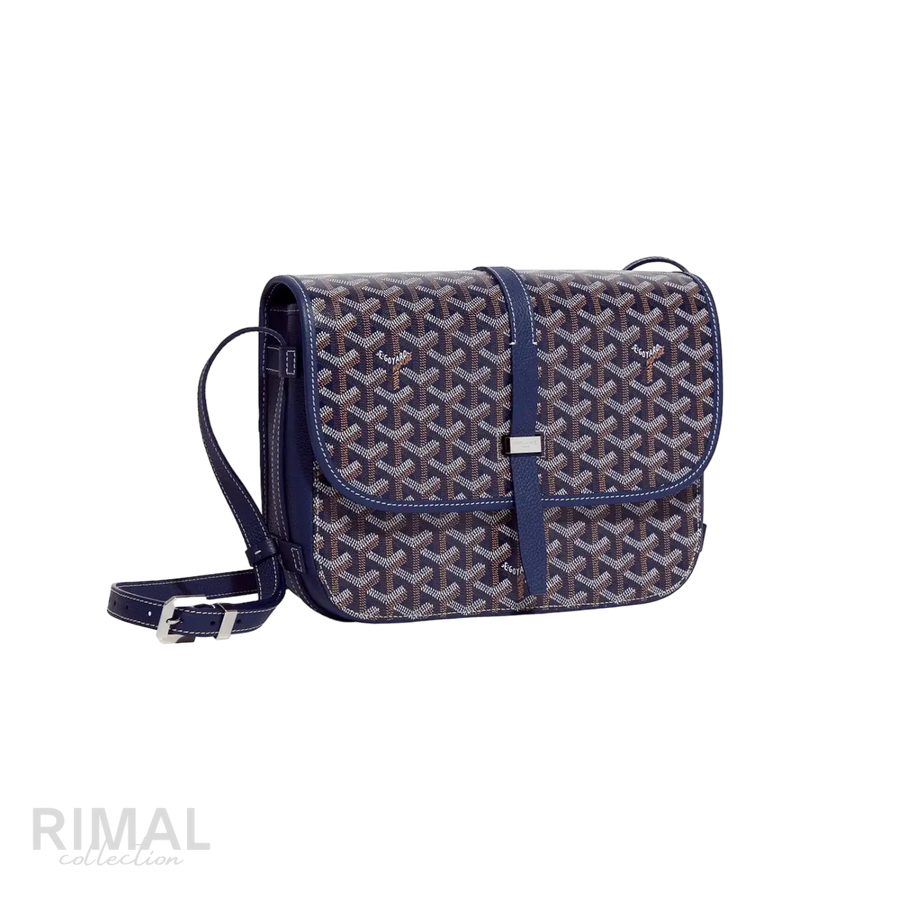 Goyard Belvedere Crossbody Bag – Navy Blue