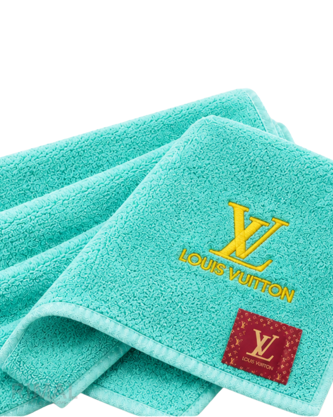Louis Vuitton Bath Towel – Turquoise - View 2