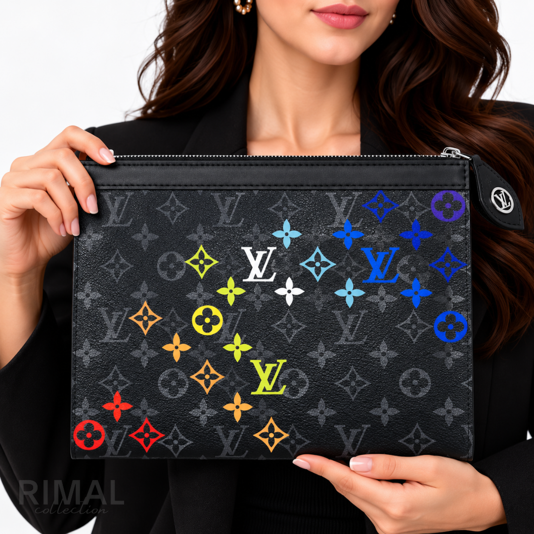 Louis Vuitton – LV x Takashi Murakami Monogram Multicolour Pouch
