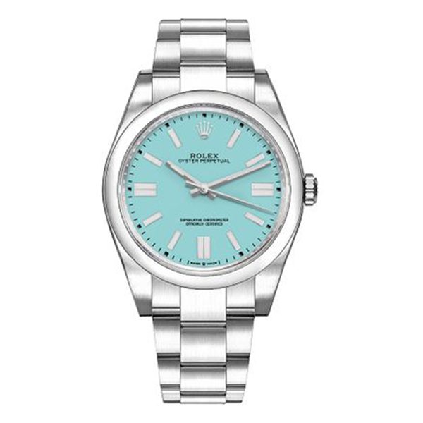 Rolex | Oyster Perpetual Turquoise Blue - Free & Fast UAE Shipping