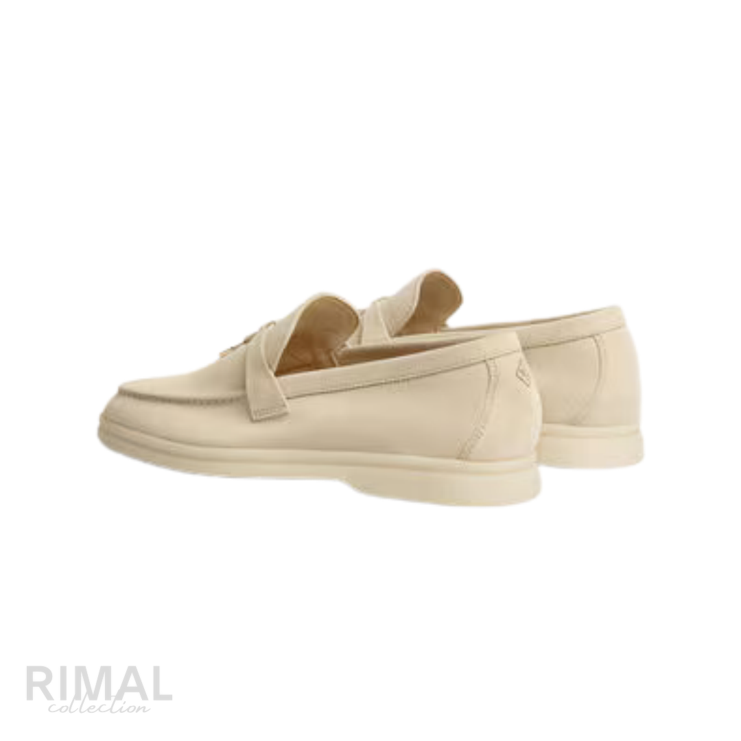 Loro Piana | Summer Charms Walk Loafers Baby Cashmere - View 2