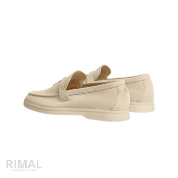 Loro Piana | Summer Charms Walk Loafers Baby Cashmere - View 2