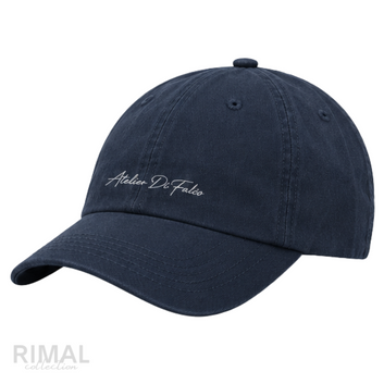 Atelier Di Falco | Script Logo Cap Navy - View 2