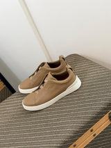 Zegna Footwear | Triple Stitch Camel