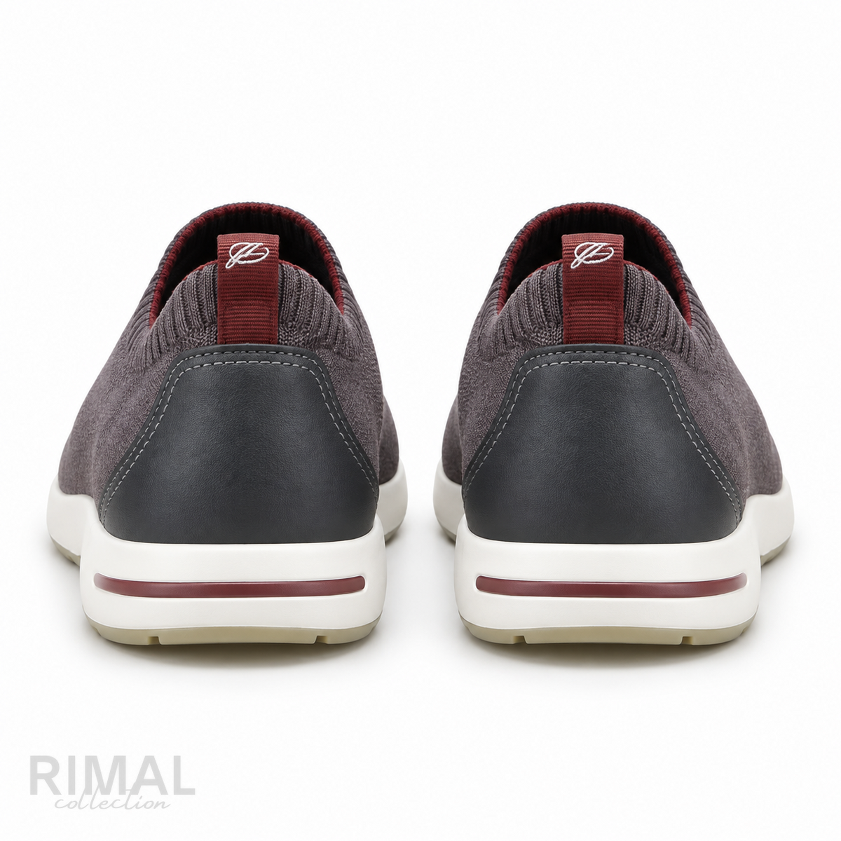 Loro Piana 360 LP Flexy Walk Wish Wool Sneakers – Grey - View 1