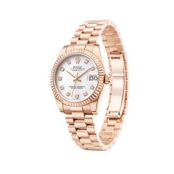 Rolex Datejust White Dial Watch