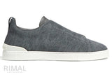 Zegna Triple Stitch Sneaker - Canvas | Men