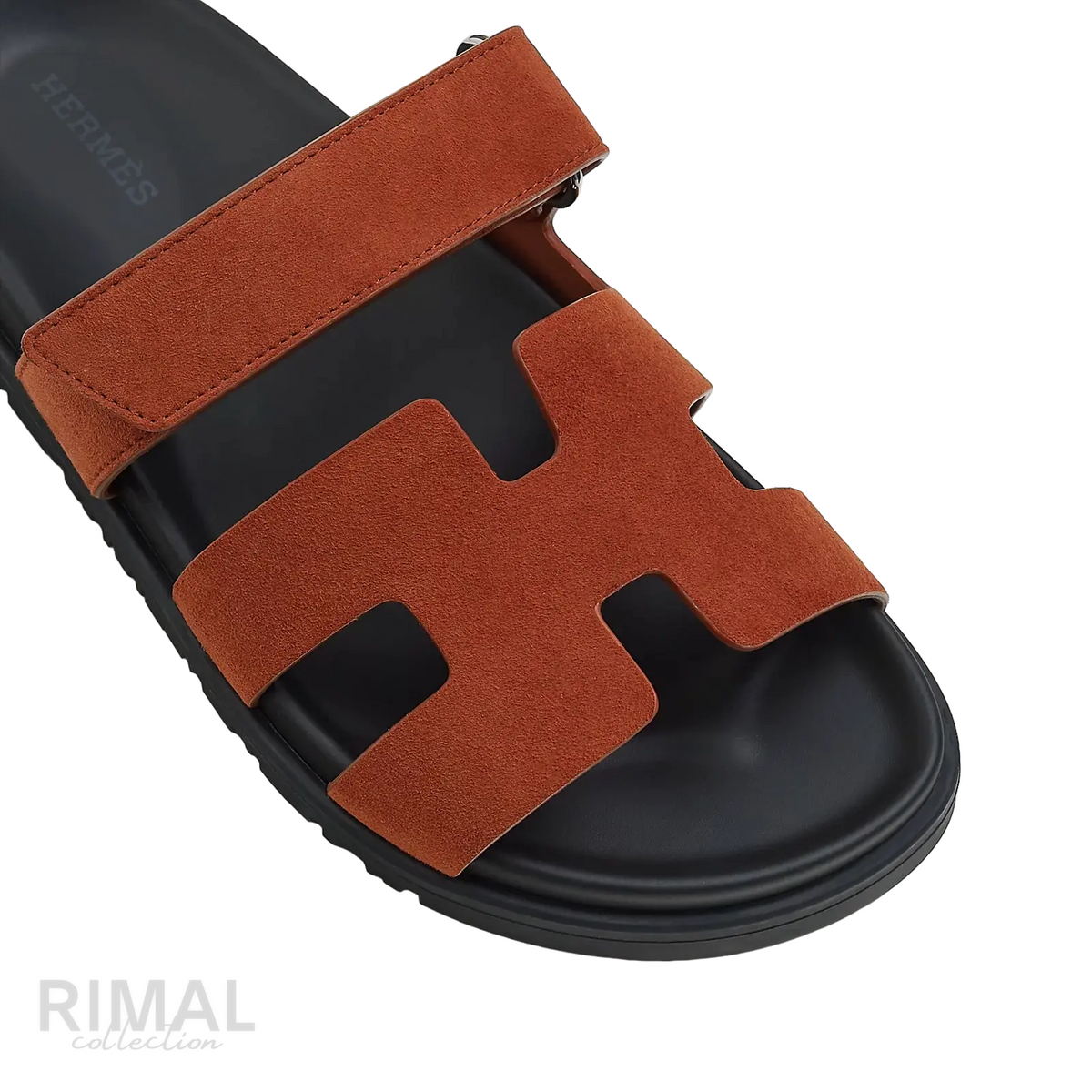 Hermès Chypre Sandals – Orange Canyon - View 2