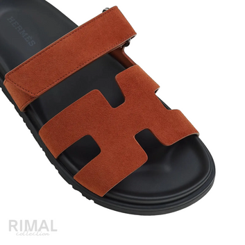 Hermès Chypre Sandals – Orange Canyon - View 2