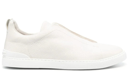 Zegna Triple Stitch Sneaker - White | Men