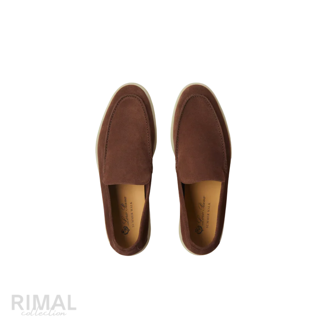 Loro Piana | Brown Summer Loafers - View 4
