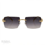 Cartier Sunglasses Rimless Gradient – Dark Grey