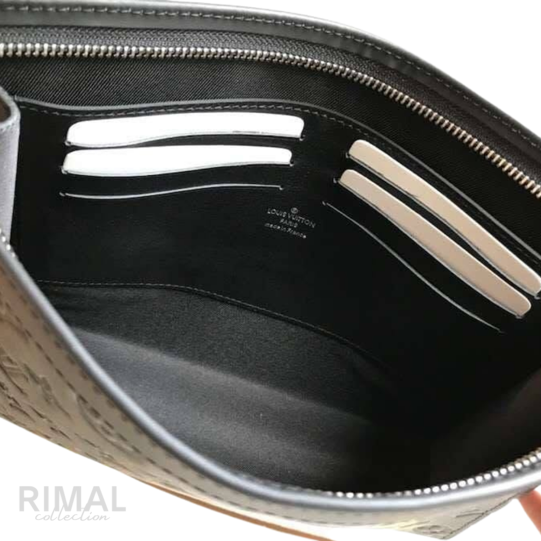 Louis Vuitton Pochette To-Go Monogram Shadow – Black - View 4
