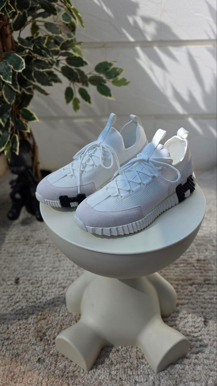 Hermès Lift Slip-On Sneakers – White - View 5