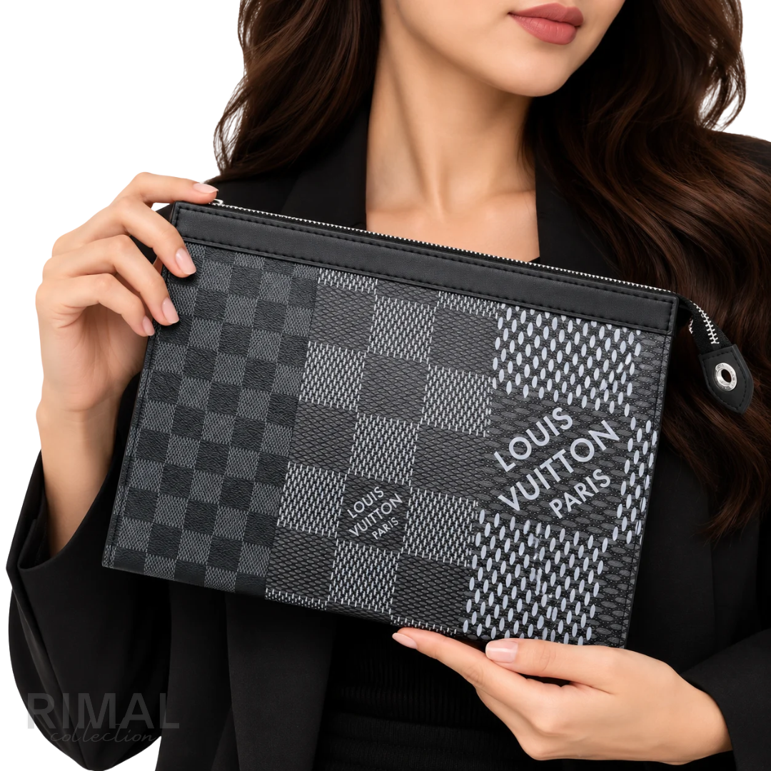 Louis Vuitton – Pochette Voyage Damier Graphite MM