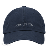 Atelier Cap | Script Logo Navy