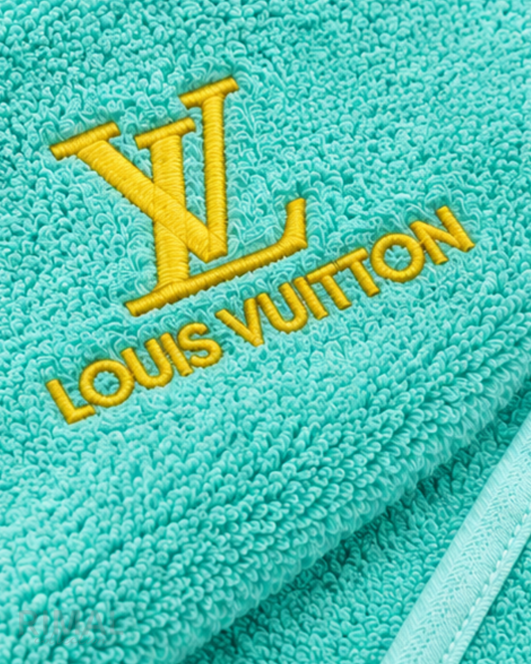 Louis Vuitton Bath Towel – Turquoise - View 3