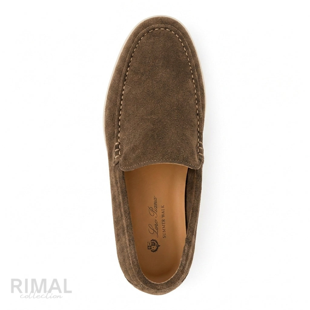 Loro Piana Suede Sneakers – Brown - View 1