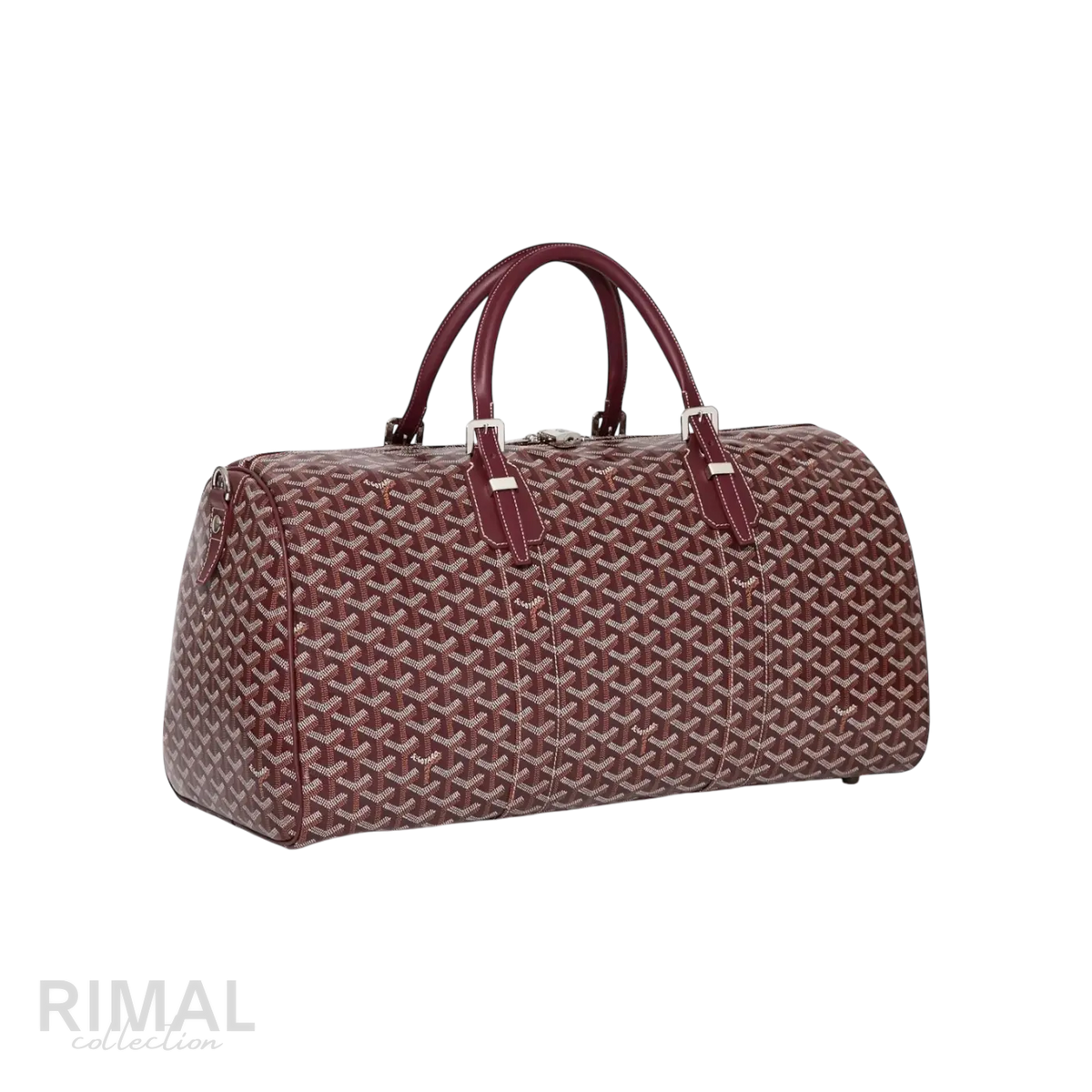 Goyard Boston 50 Bag Bordeaux - View 1