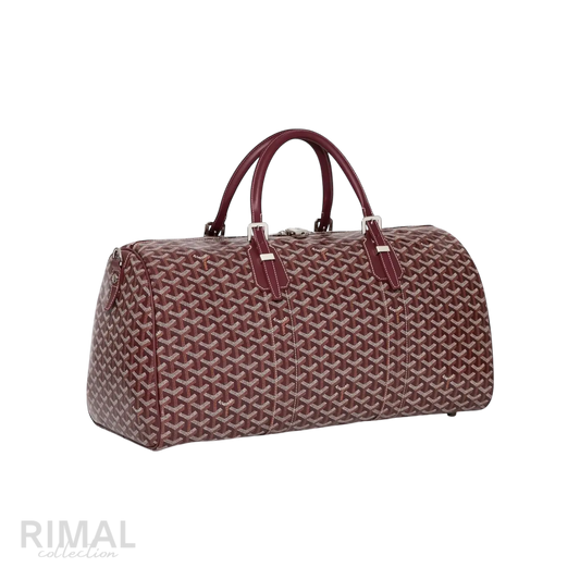 Goyard Boston 50 Bag Bordeaux - View 1