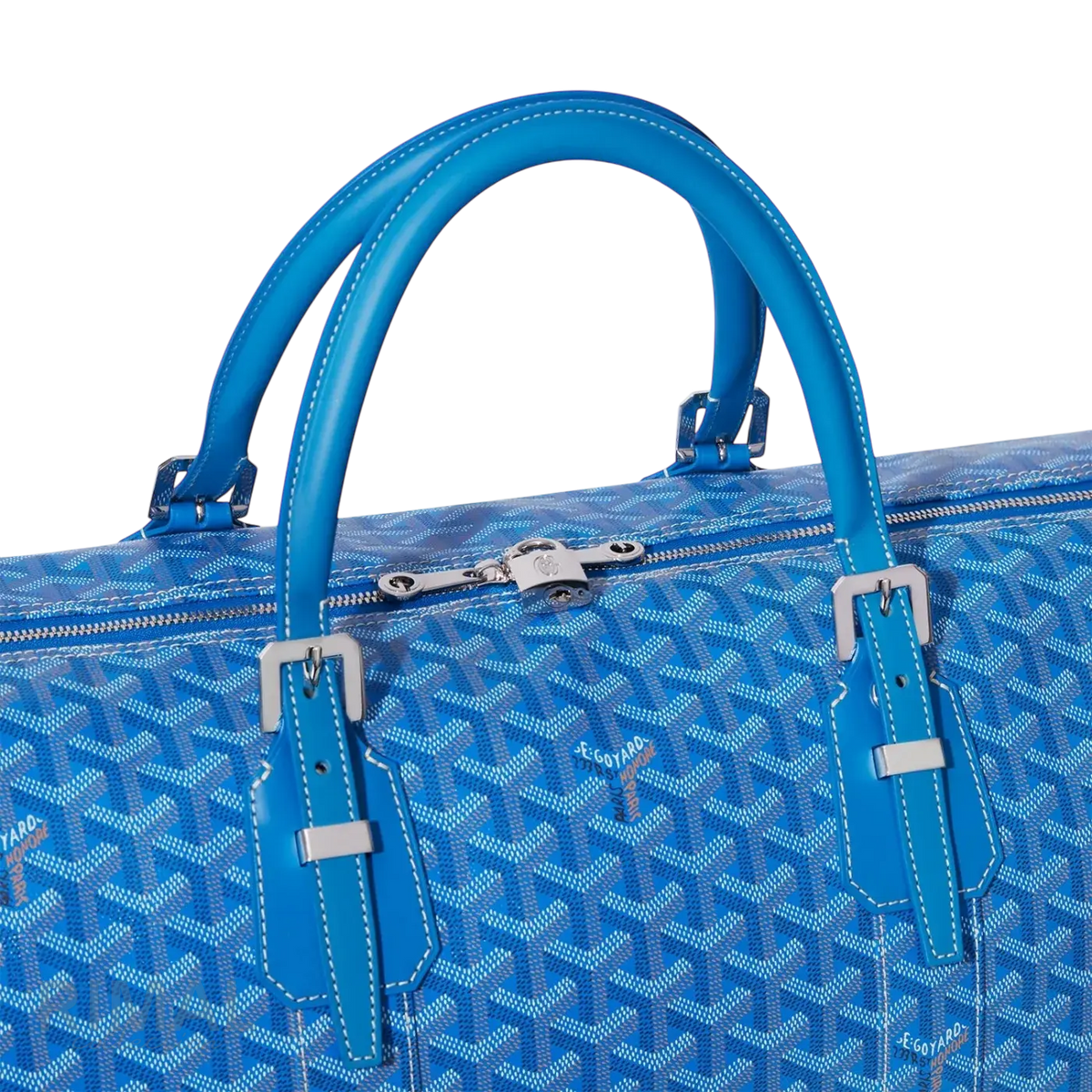 Goyard Boston 50 Bag Sky Blue - View 2