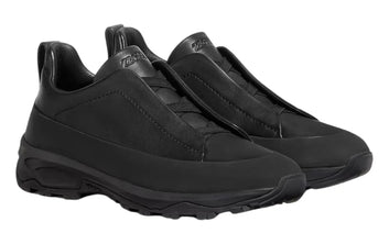Zegna Monte Black Sneaker | Men