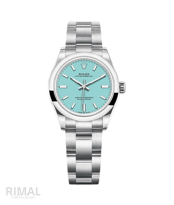 Rolex | Oyster Perpetual Op Tiffany Blue Dial - Free & Fast UAE Shipping