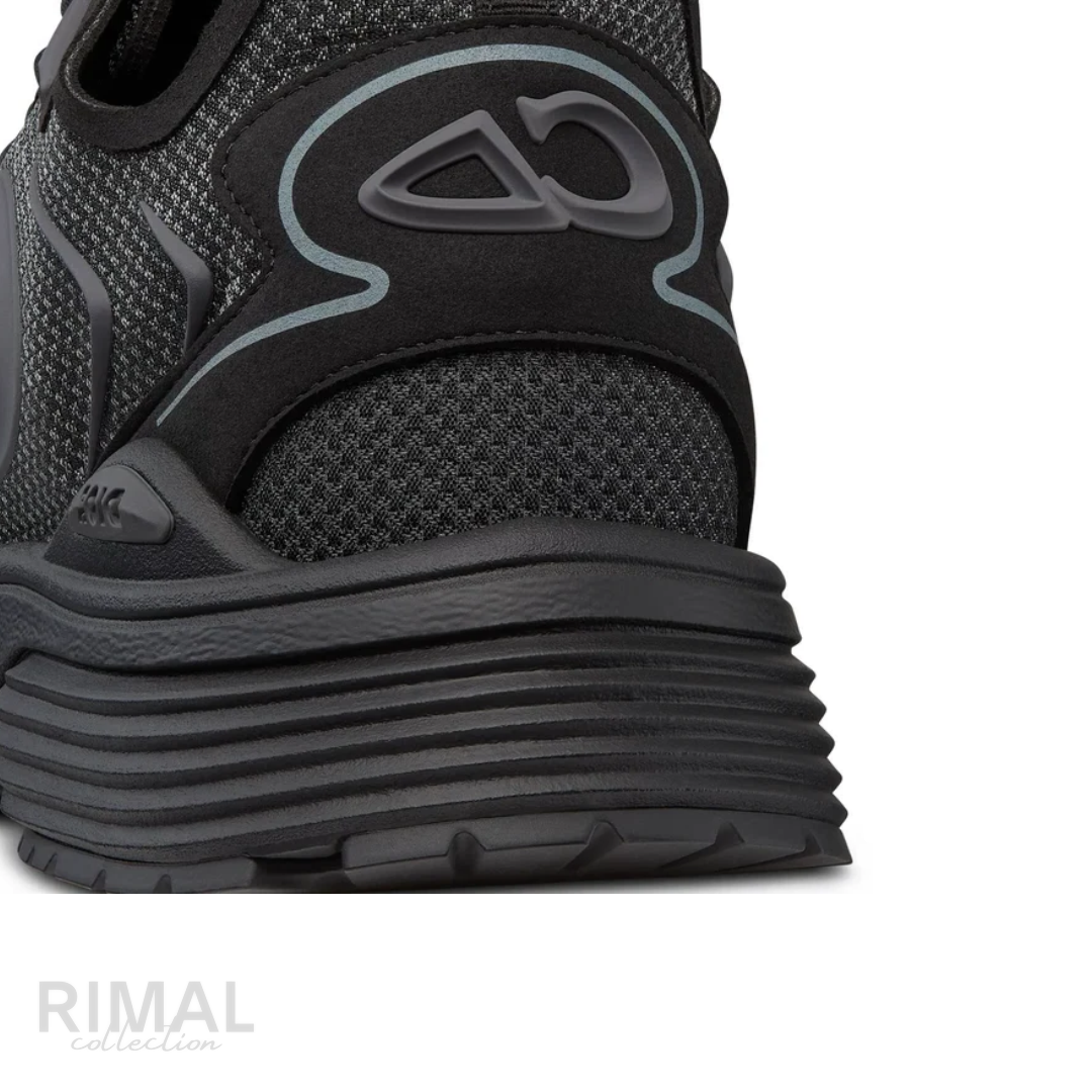 Dior | B30 Countdown Nylon Tech Black Trainers - View 2
