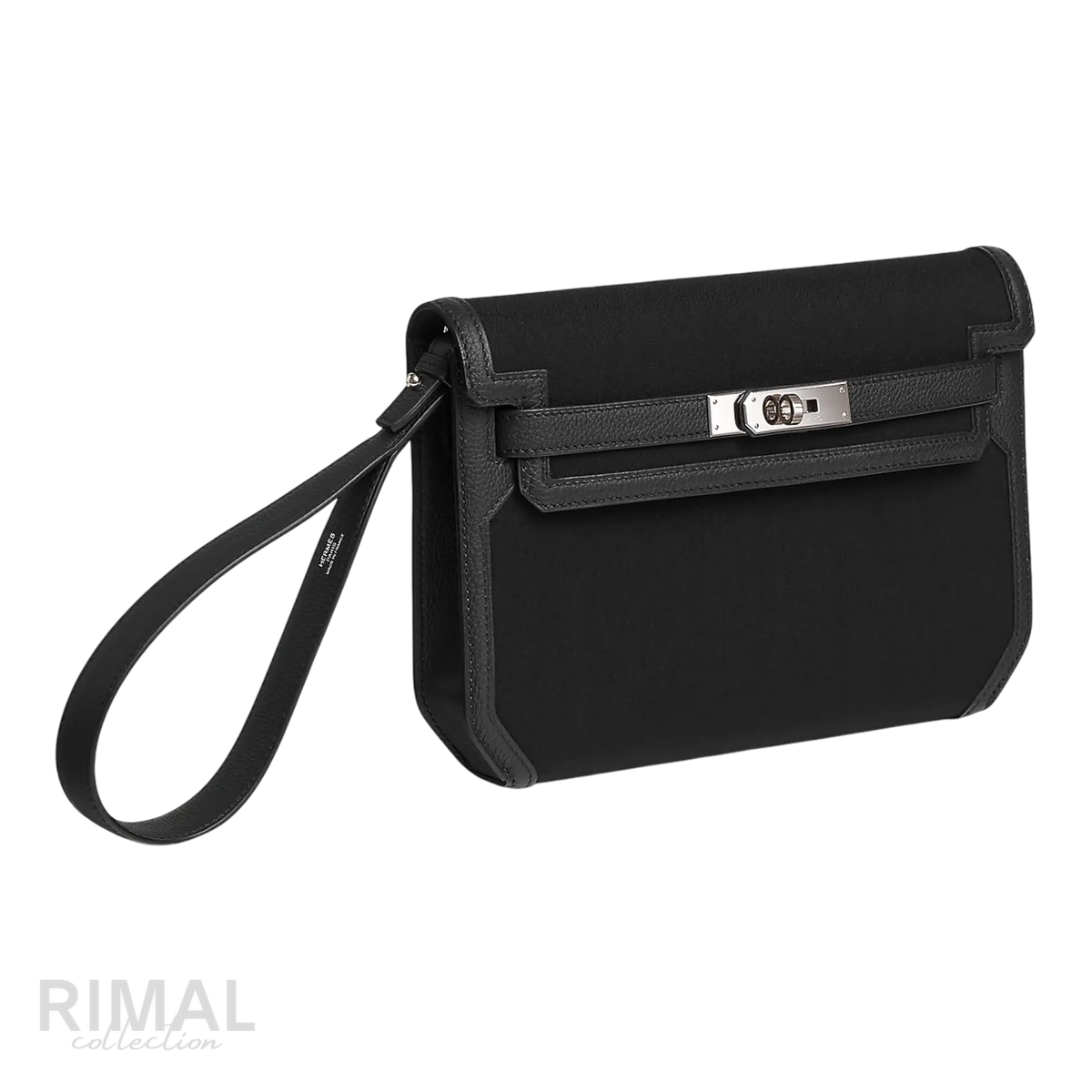 Hermès Depeche 25 Pouch – Noir / Noir - View 2